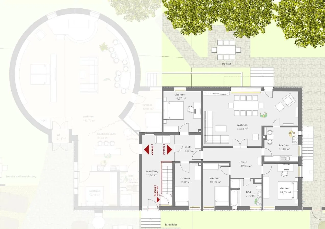 Dreamcation - Ehemaliges Pfarrhaus, 3D-Tour, 4 Sz, Terrasse, Bbq, Kueche, Garten, 140Qm Kelheim